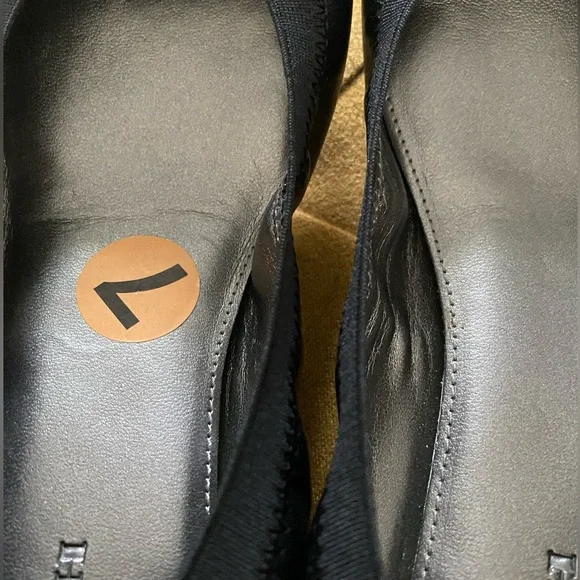 COACH 🆕BALLET BLACK SHOES, SIZE: US 7 - Picture 5 of 7